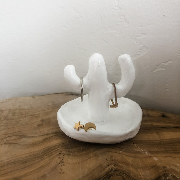 Cactus Clay Air Plant Holder DIY Sculpture Kit