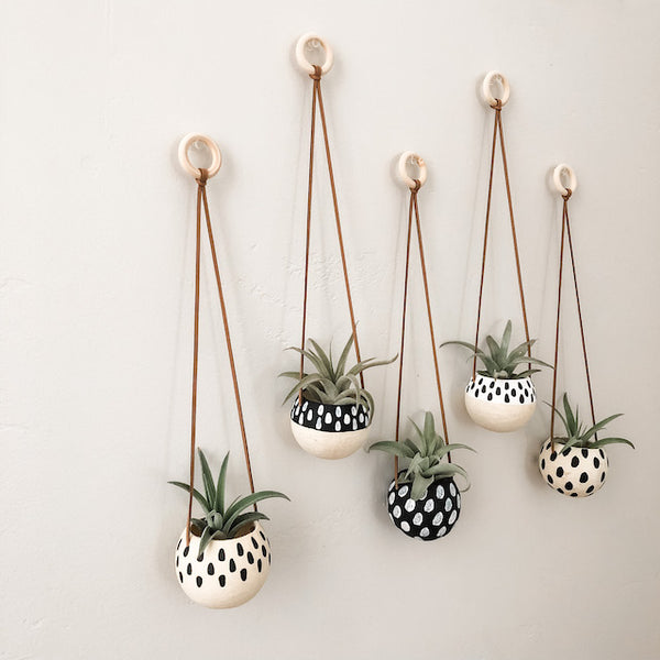Holiday Single Bell Cup Set- Black & White Collection
