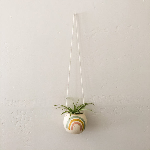 Single Pastel Rainbow Hanging Bell Cups