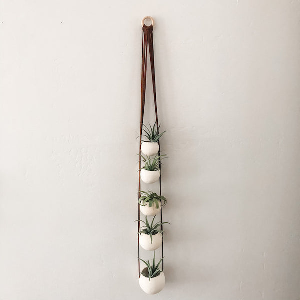 Natural Bell Cup Hanger- Set of 5